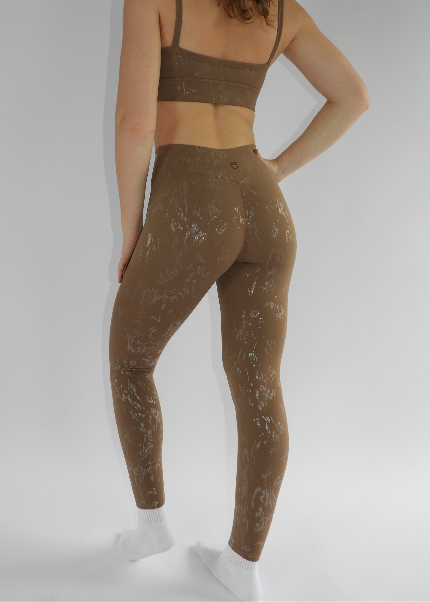 Glow Essence sport legging - Brown
