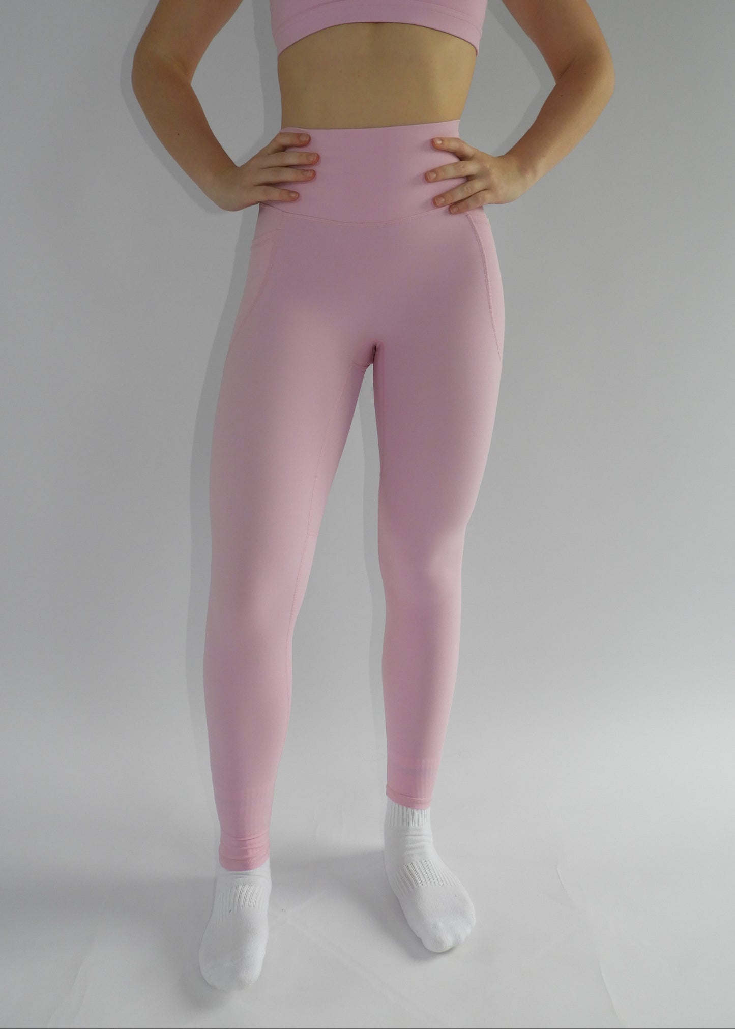 HybridUp legging - Zachtroze