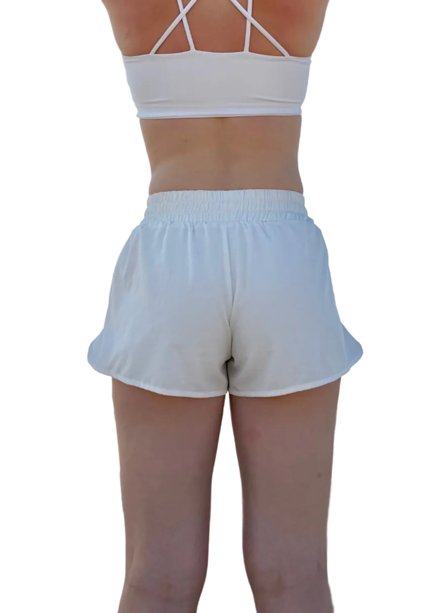 RunLine shorts  - Swan White