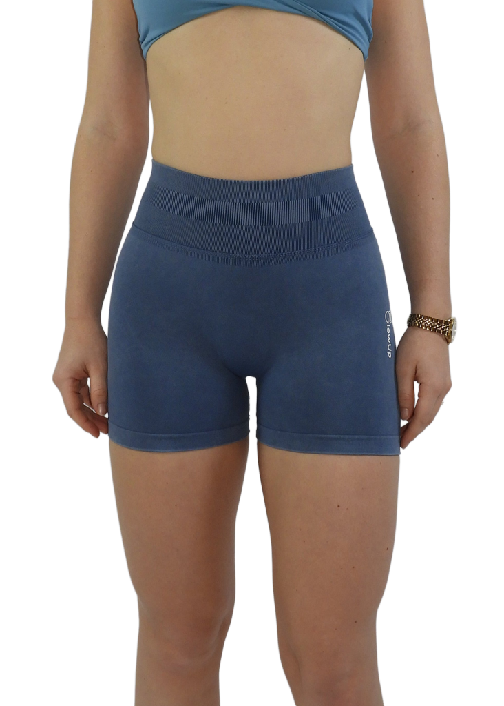 Mix & Glow shorts - Denimblauw