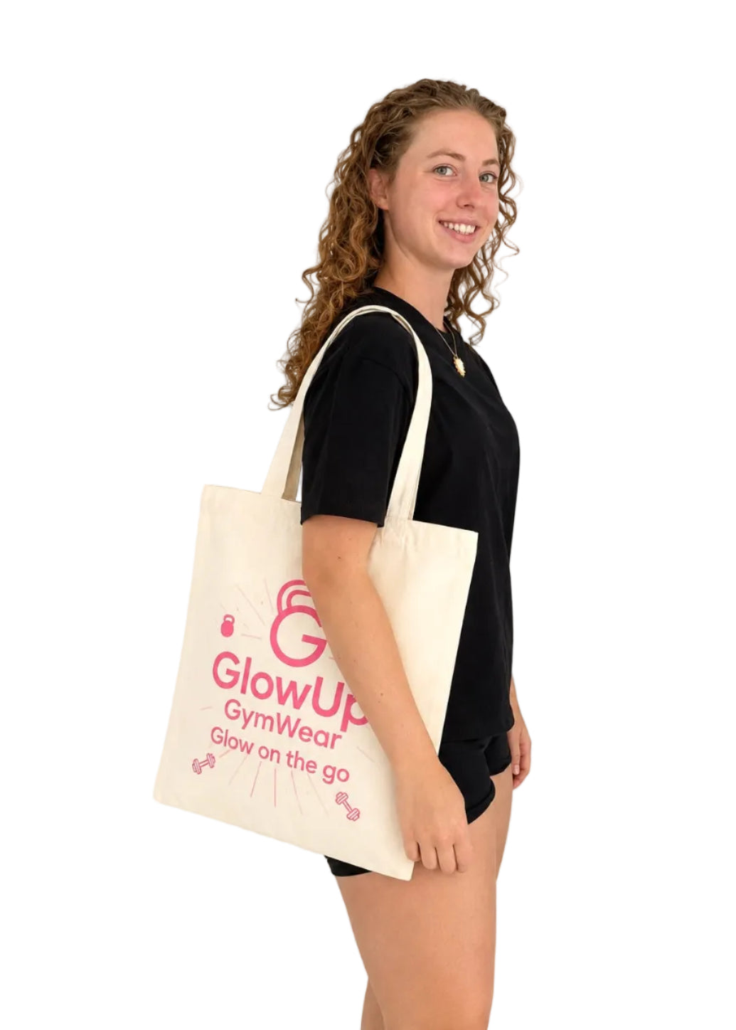 GlowUp Tote Bag - Beige