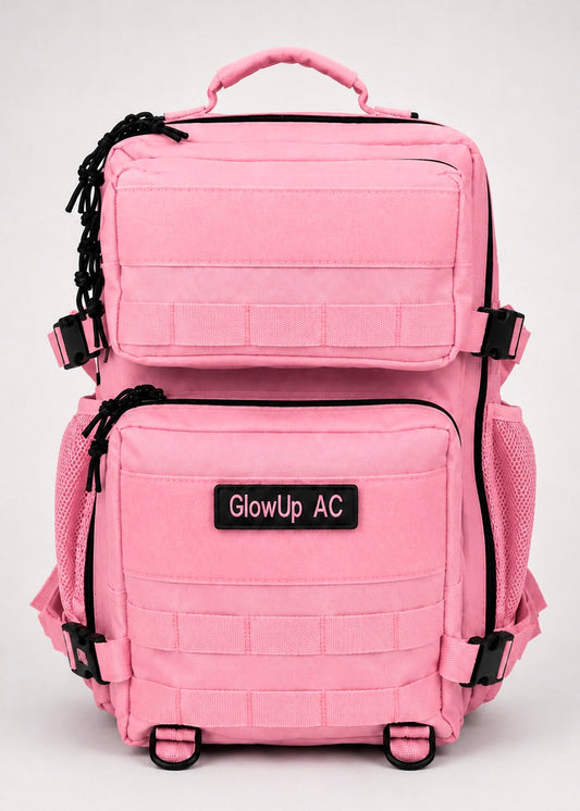 GlowUp Backpack Roze 45L