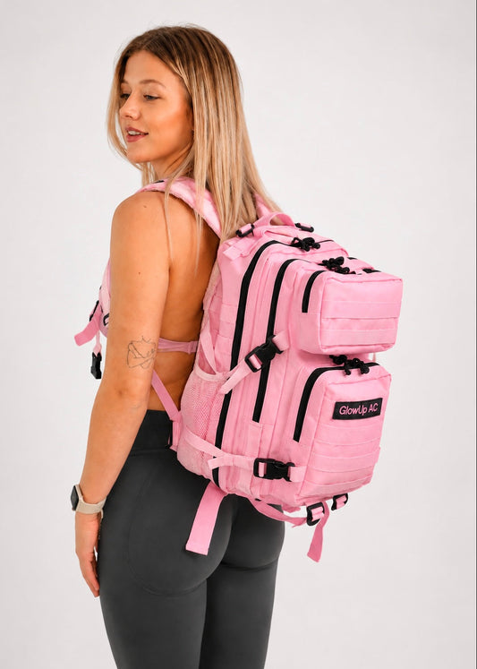 GlowUp Backpack Roze 25L