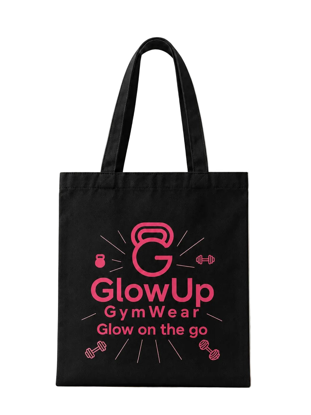 GlowUp Tote Bag - Zwart