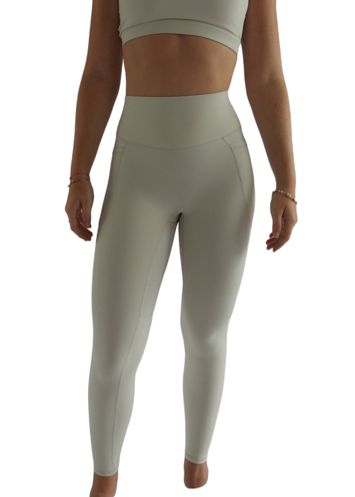Leggings HybridUp - Blanco crema