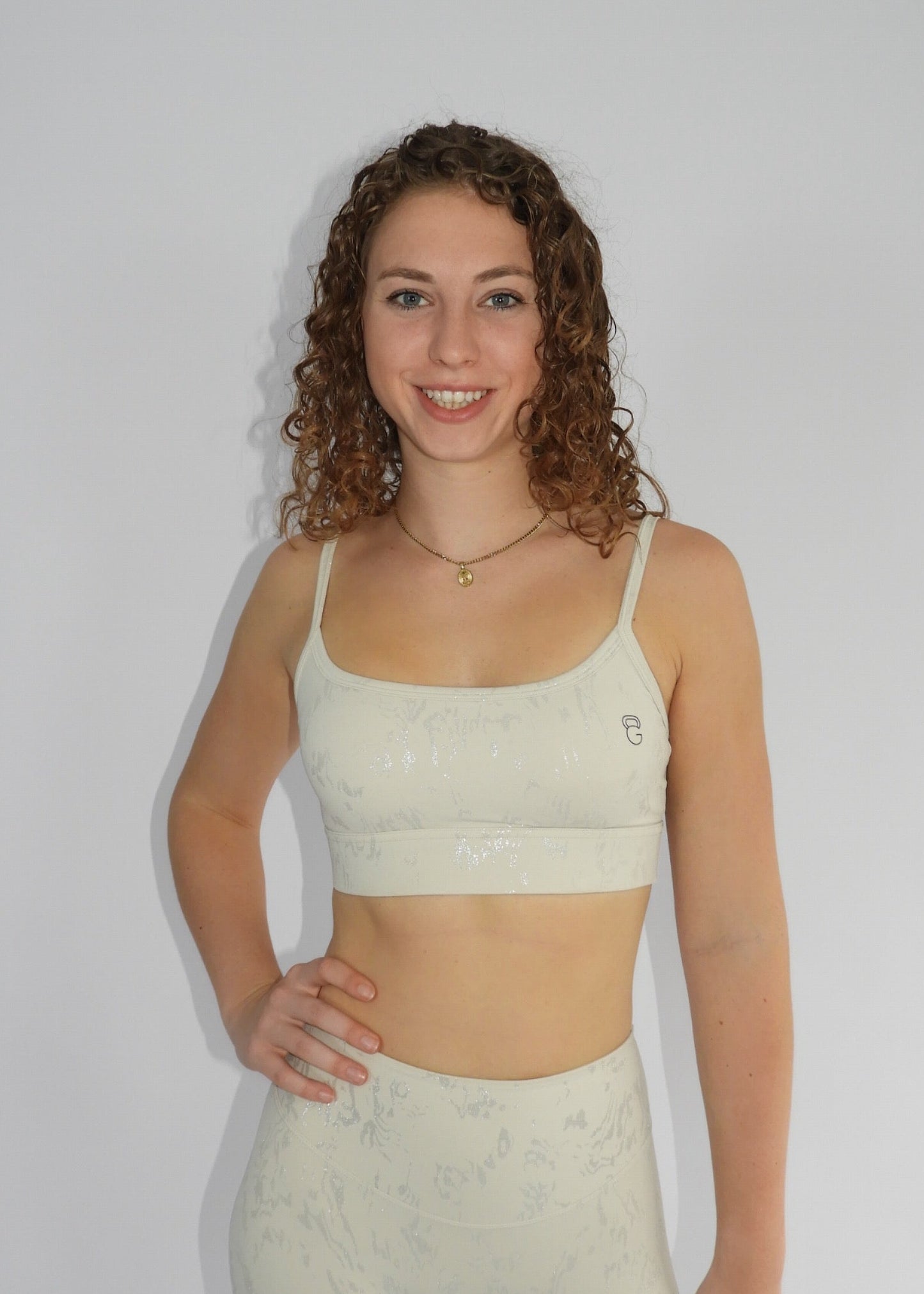 Glow Essence sport BH - White