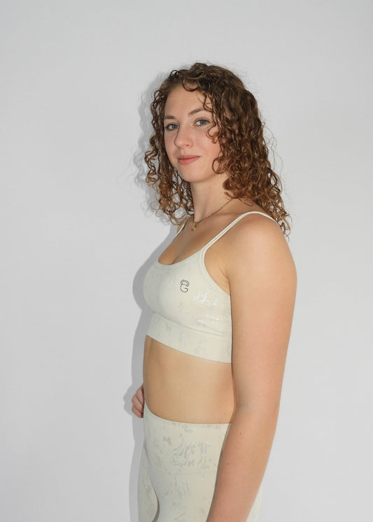 Glow Essence bra - White