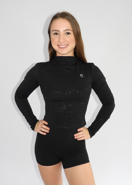 Glow Essence long-sleeve shirt - Black