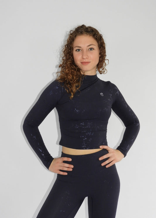 Glow Essence long-sleeve shirt - Blue