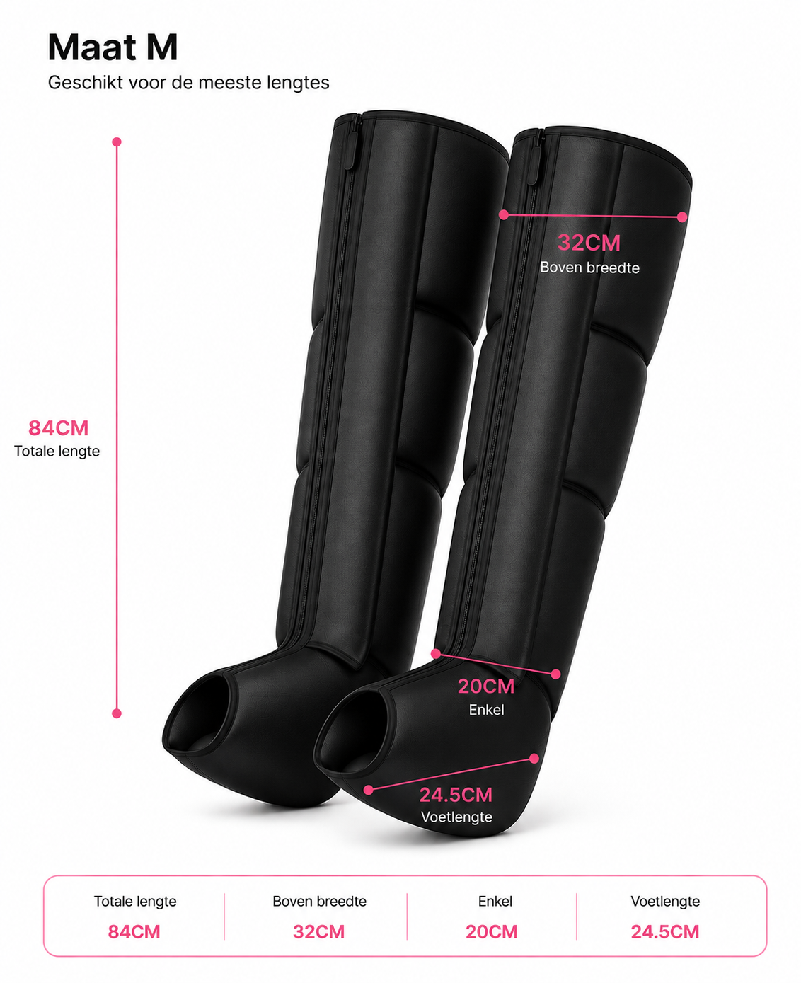 GlowUp Leg Massager Device – Air Wave Recovery Boots