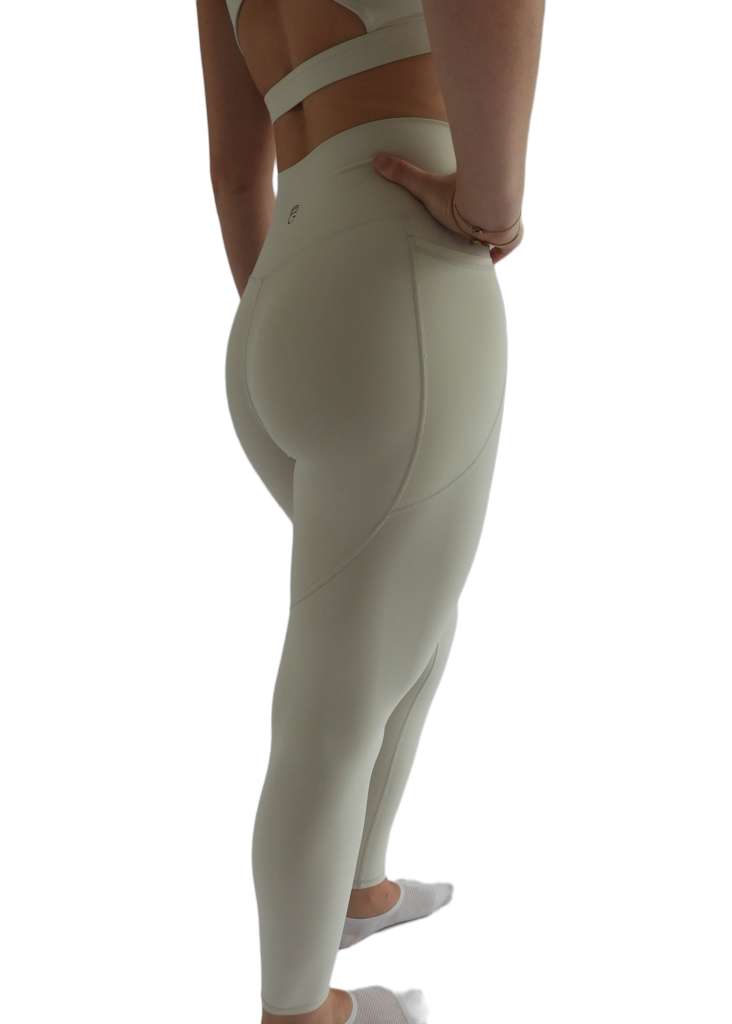 Leggings HybridUp - Blanco crema
