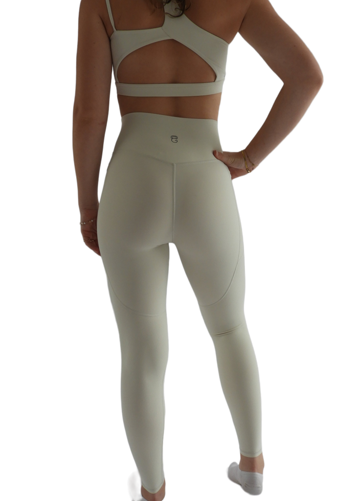 Leggings HybridUp - Blanco crema