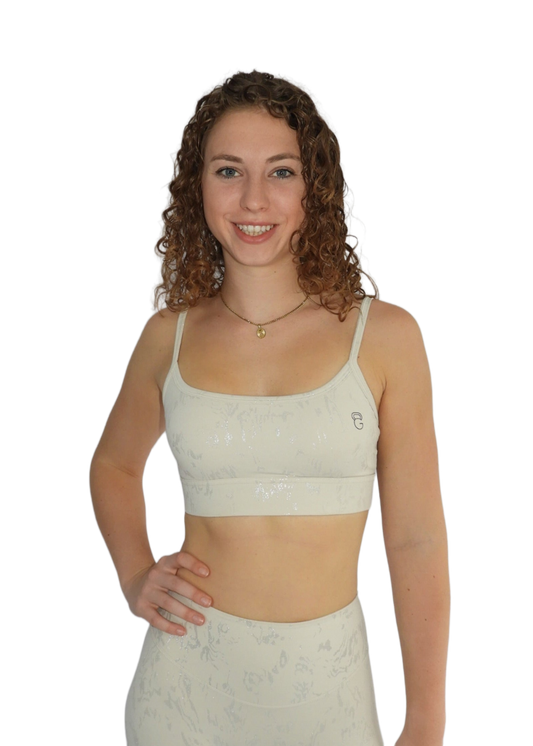 Glow Essence bra - White