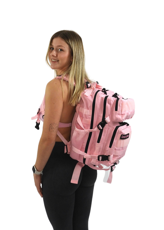GlowUp Backpack Roze 25L