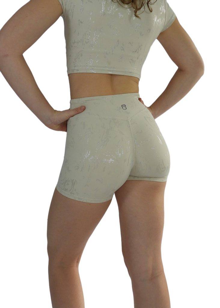 Pantalones cortos Glow Essence - Blanco