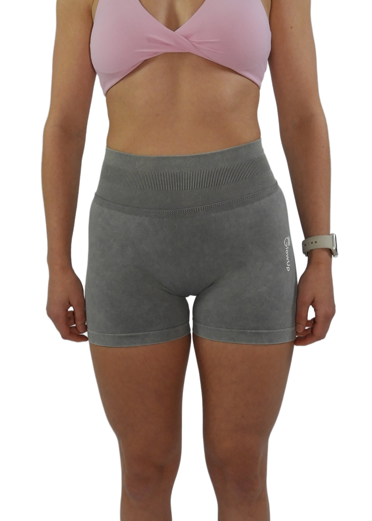 Mix & Glow shorts - Mistgrijs