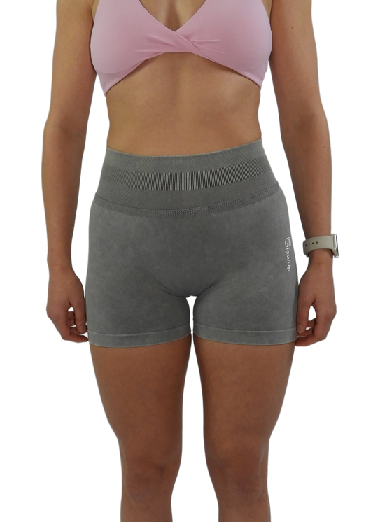 Mix & Glow shorts - Mistgrijs