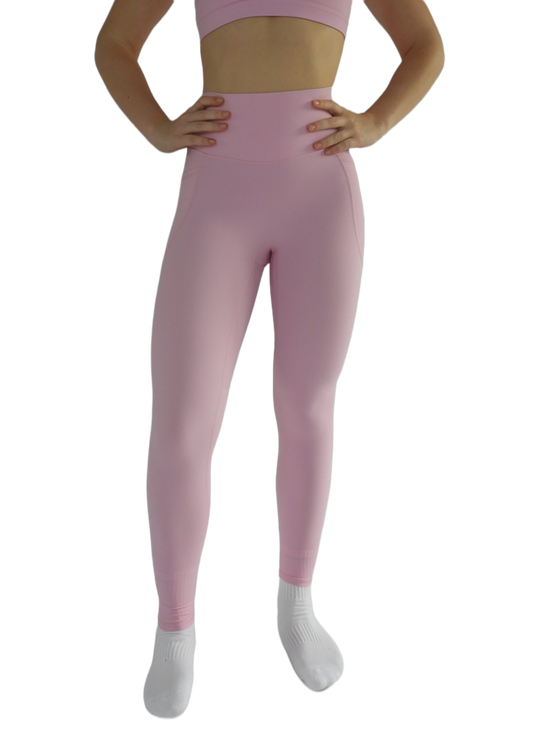 HybridUp legging - Zachtroze