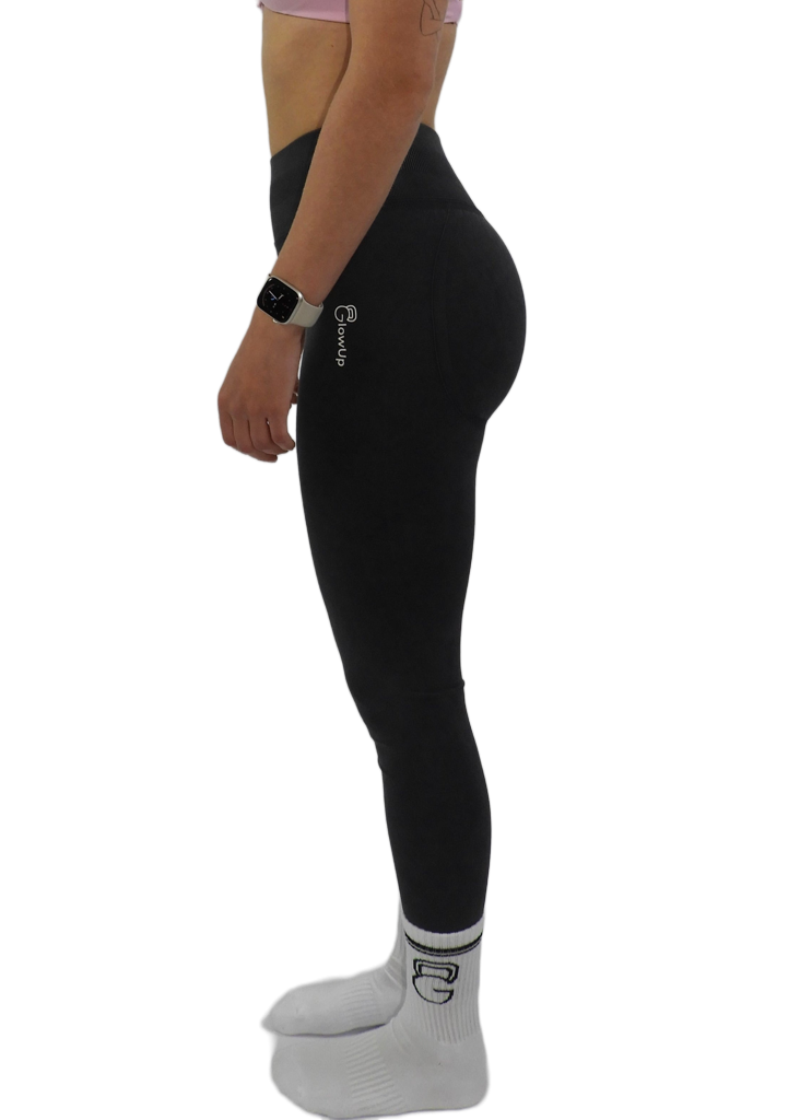 Mix & Glow legging - Schaduwzwart