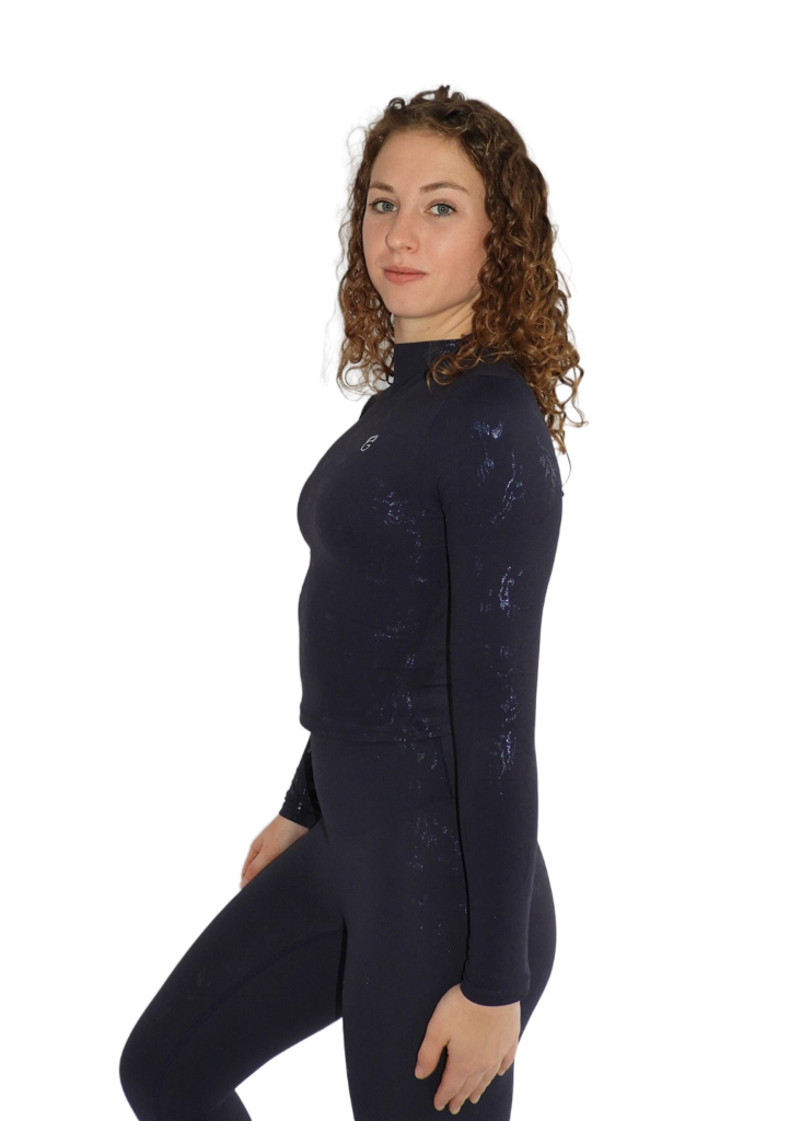 Glow Essence long-sleeve shirt - Blue