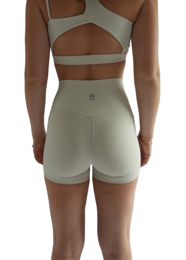 Pantalones cortos HybridUp - Blanco crema